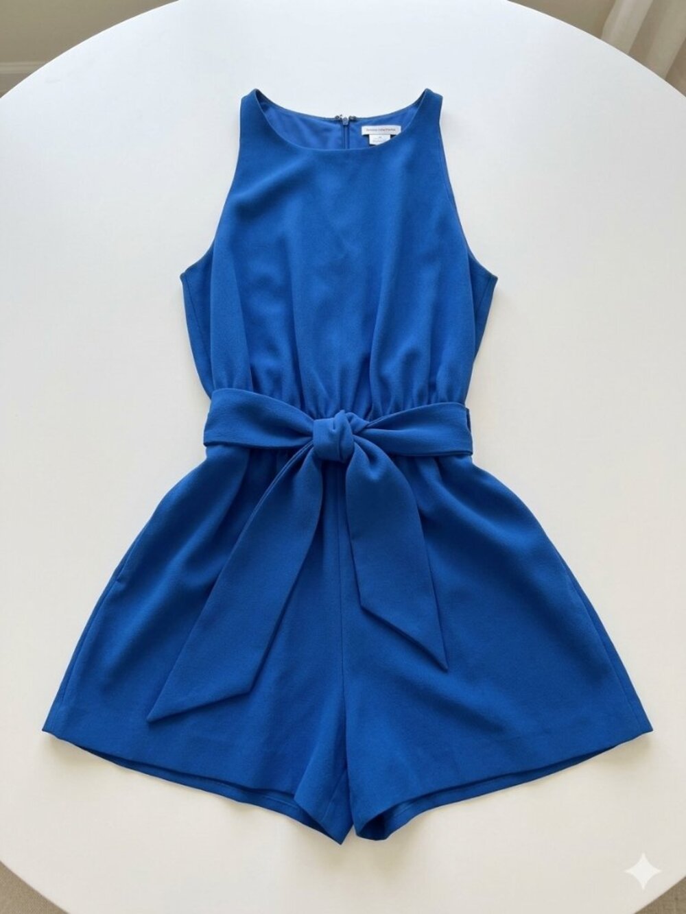 Royal Blue Club Monaco "Taye" Sleeveless Romper, 2